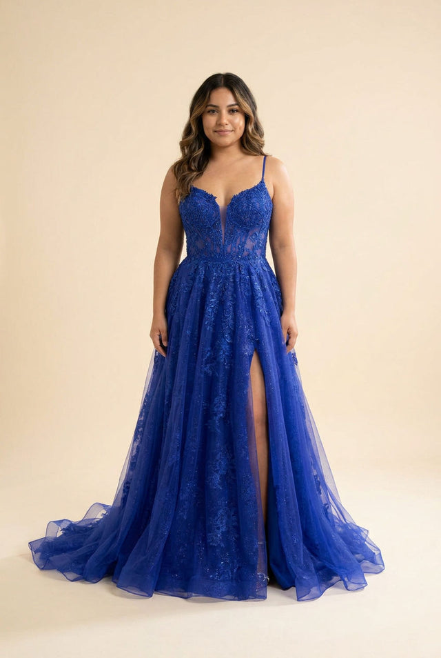 Robe Bleu Royal