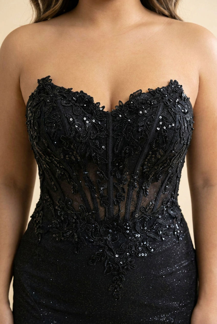 J25023 Robe Black