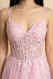 Robe Rose Pâle