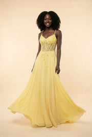 J28041 Robe Yellow