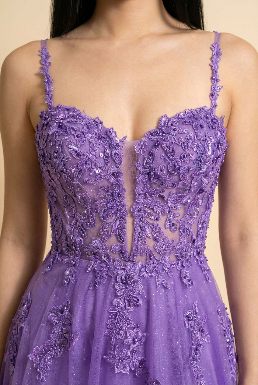J26011 Robe Violet