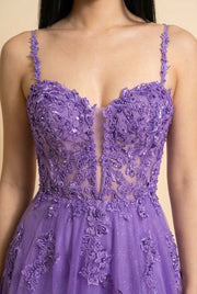 J26011 Robe Violet