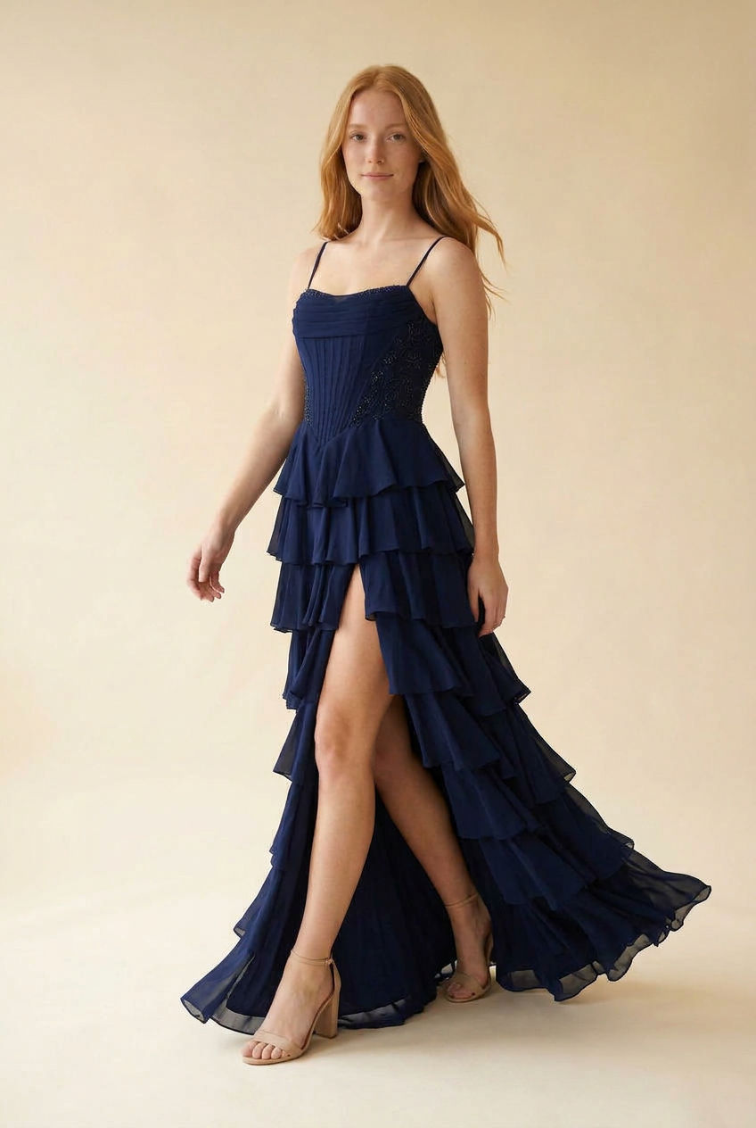 J28007 Robe Navy