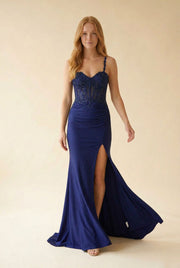 J26025 Robe Navy