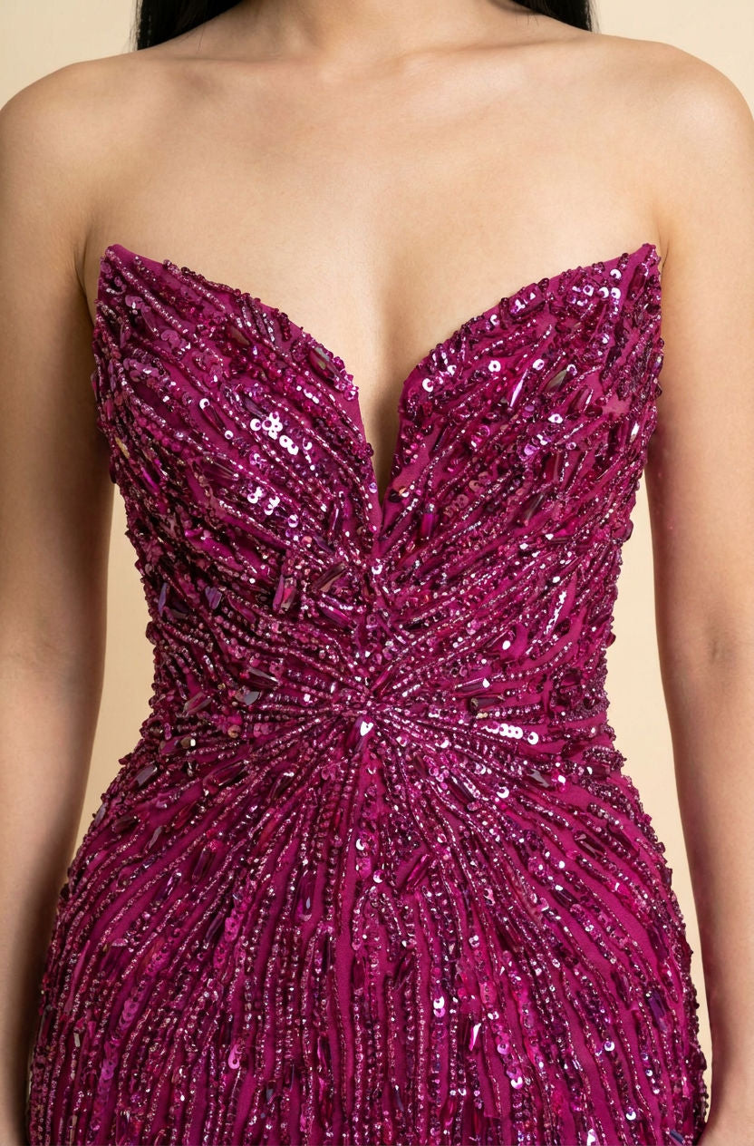 Robe Fuchsia Vif