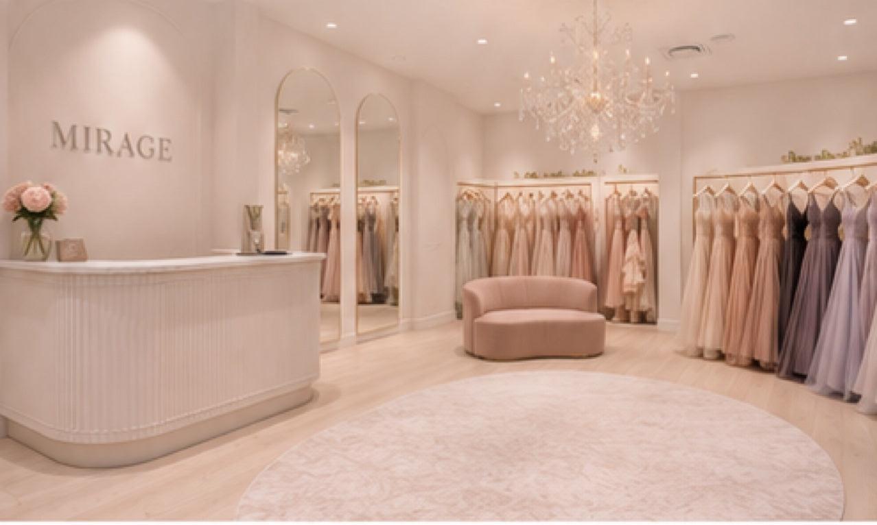 Salle de montre de la boutique Mirage