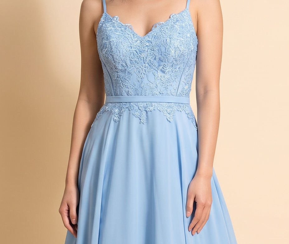 Robe Bleue Poudre