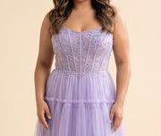 Robe En Tulle Lavande