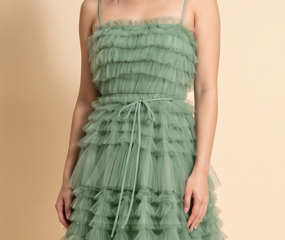 Robe À Étage Sauge