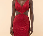 Robe Brillante Rouge