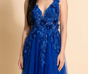 Robe Fluide Bleu