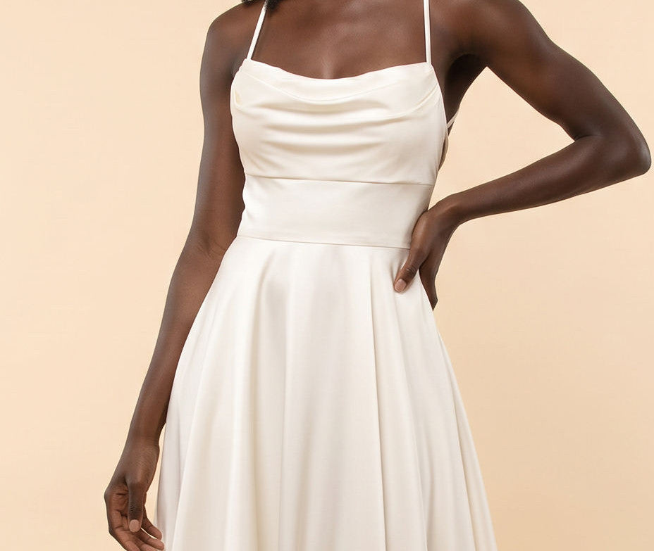 Robe Ajustée Ivory