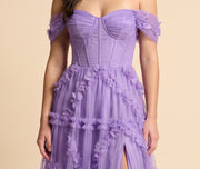 Robe Fleurie Lavande