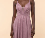 Robe Brillante Décolleté Musk