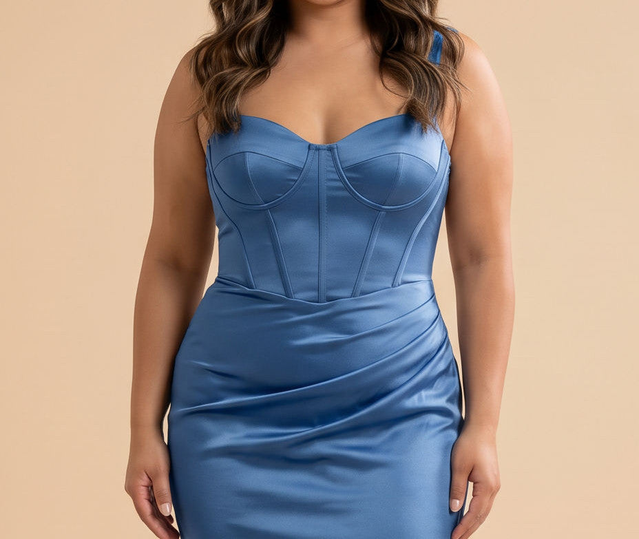 Robe Bleu Cadet