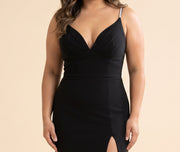 Robe En Jersey Noire