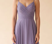 Robe Fluide Gris Fumée
