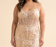 Robe Sirène Pêche Et Champagne