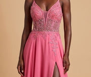 Robe Fluide Rose Néon